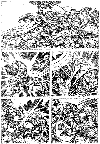 Captain America #101 p 10 pencils